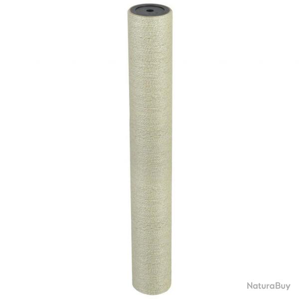 Arbre  chat griffoir grattoir niche jouet animaux peluch 8 x 60 cm 10 mm beige 3702075