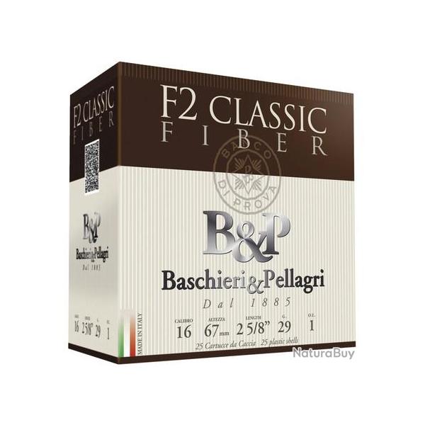Cartouches CAL 16/67 - F2 CLASSIC FIBER - n4 - BASCHIERI & PELLAGRI