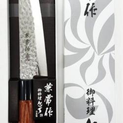 Couteau de Cuisine Kanetsune Gyuto Lame Acier DSR-1K6 Manche Bois Made In Japan KC951