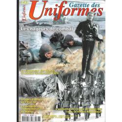 gazette des uniformes 193 les nageurs de combat, images d'artois 1914-18, médaille commémo maroc