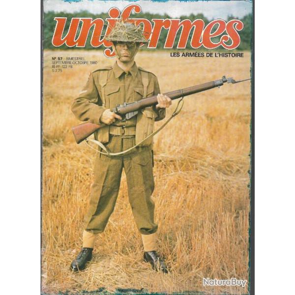 revue uniformes n57 l'infanterie russe 1914-1917, le tommy de normandie , le dragon de la garde imp