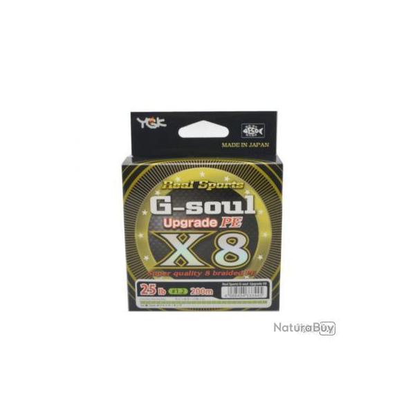 Tresse YGK G-SOUL X8 Upgrade -  LIVRAISON GRATUITE  !!!