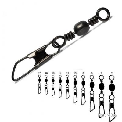 EMERILLON VMC AGRAFE DE SECURITE 3592 BK - PACK 8 11 N°10