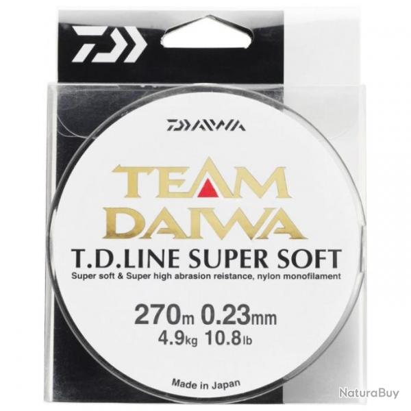 Nylon Team Daiwa Line Super Soft - 270 m 18/100 - 3,1 kg - 18/100 - 3,1 kg