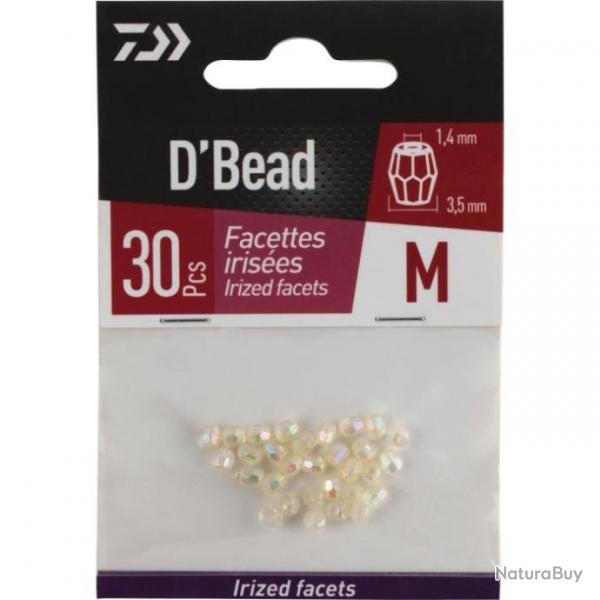 Perles  facettes Daiwa D'Bead - M / Beige