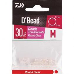 Perles rondes Daiwa D'Bead - S / Transparente / Uni