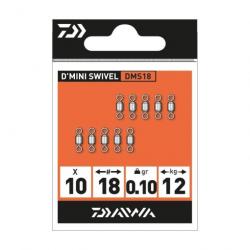 DP-24 ! Émerillon Daiwa Mini Swivel N°18 - N°18