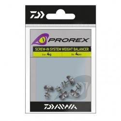 Plomb à visser Daiwa Prorex Screw-in - Pack - 4 g ...