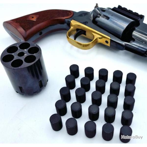 12 Ogives Wadcutter Flex tir rduit calibre 44 poudre noire
