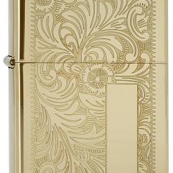 Briquet Zippo doré Venetian