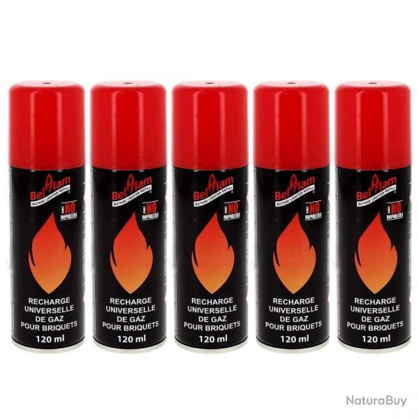 Recharge de gaz Belflam 120ml par 48