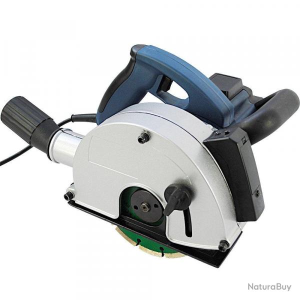 Rainureuse laser 1700W 4000 tr/min, avec 2 disques diamants  150 mm raccord d'Aspirateur 3401086