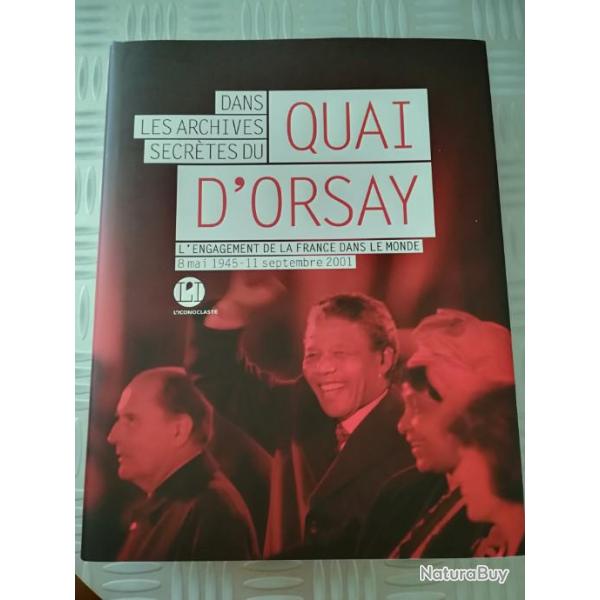 Livre archives du quai d'Orsay
