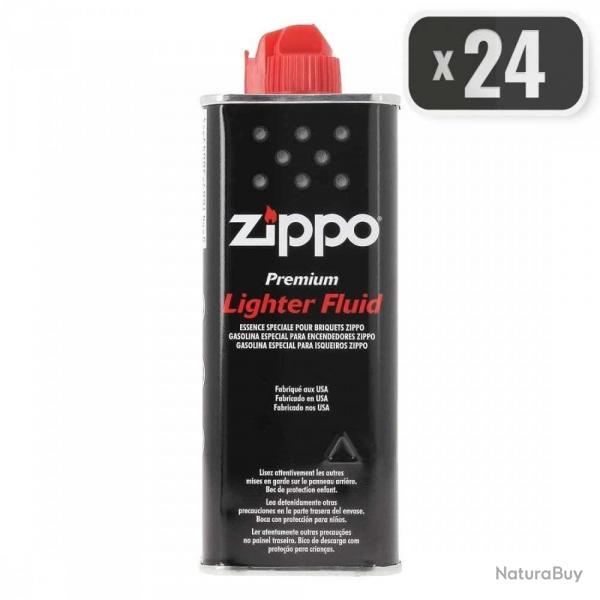Essence à briquet Zippo 125mL par 24