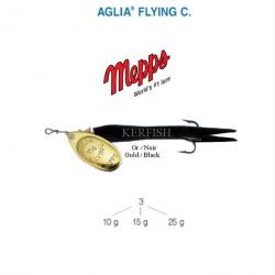 AGLIA® FLYING C. MEPPS 10 g Noir Or