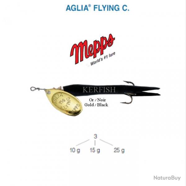 AGLIA FLYING C. MEPPS 10 g Noir Or