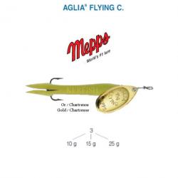 AGLIA® FLYING C. MEPPS 10 g Chartreuse Or