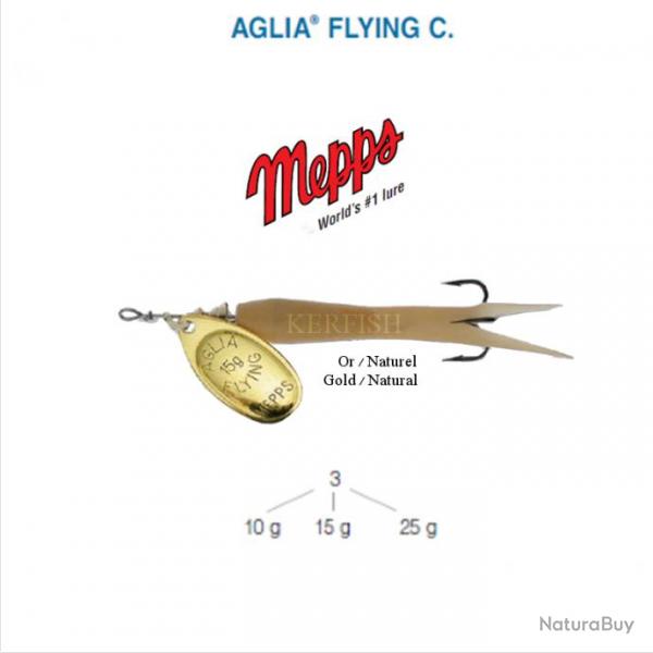AGLIA FLYING C. MEPPS 10 g Naturel (NA) Or