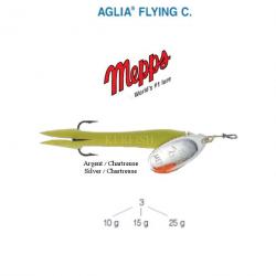 AGLIA® FLYING C. MEPPS 15 g Chartreuse Argent