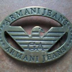 Boucle ceinturon Georgio Armani - "ARMANI JEANS" frais de port gratuits