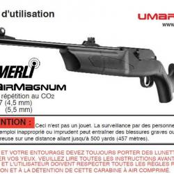 Mode d'emploi carabine Hammerli 850 Air Magnum