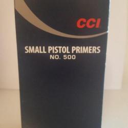 Amorces CCI 500 - CCI Small Pistol - X1000