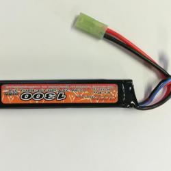 Batterie LiPo VB Power 7.4V 1300mAh 15/25C Simple Stick