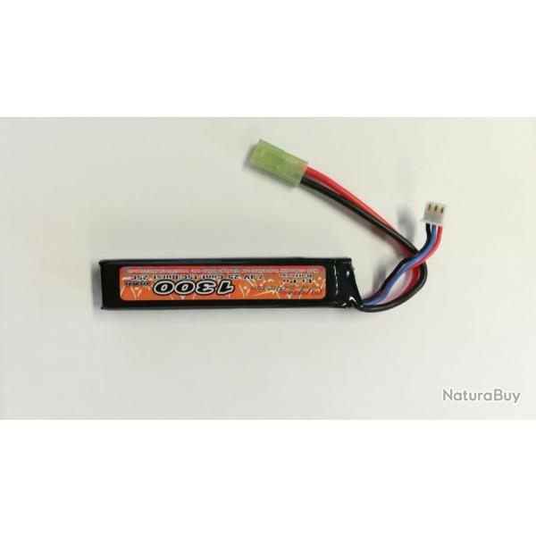 Batterie LiPo VB Power 7.4V 1300mAh 15/25C Simple Stick