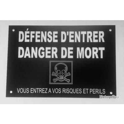 Pancarte ENEDIS - Poste de transformation Haute tension  (Ref. R6133