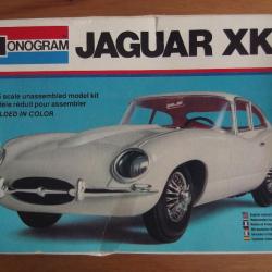 Maquette Monogram Jaguar XKE Type E neuve au 1/25 1978