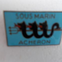 insigne du sous-marin ACHERON,original,en bon état!!RARE