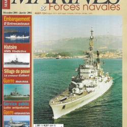 marines et forces navales n 76, croiseur colbert, hms vindictive , l'alcyon , marines éditions.
