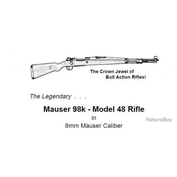 Notice pour le fusil Mauser K98
