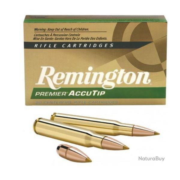 Munitions Remington Cal.243win. ACCUTIP BOAT TAIL 95gr par 60