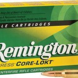 Munitions Remington Cal. 30-06 Corelokt PSP 14.2gr 220gr par 20