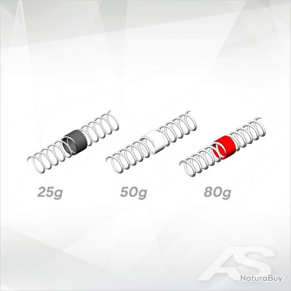 ARC SYSTEME - Ressort pour Berger Button ROUGE