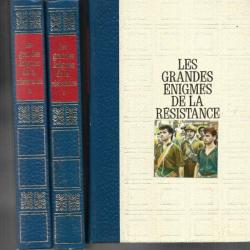 les grandes énigmes de la résistance en 3 volumes bernard michal et collectif