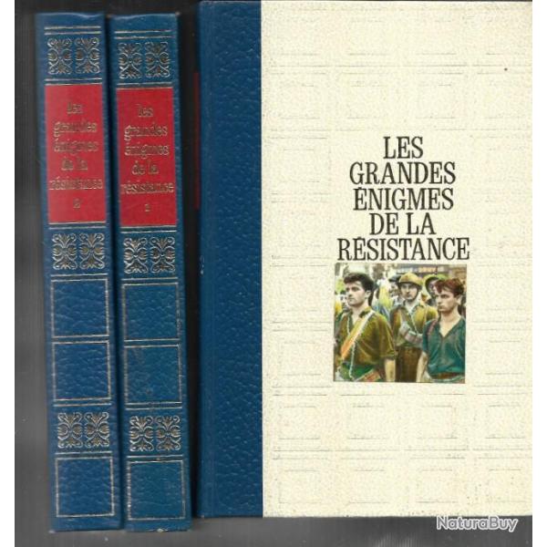 les grandes nigmes de la rsistance en 3 volumes bernard michal et collectif