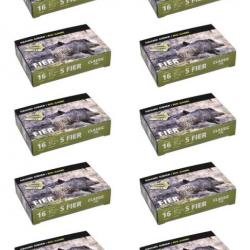 LOT DE 10 BOITES DE 5 FIER CALIBRE 16/67 CLASSIC 23G