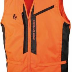 Gilet anti ronce orange Spirit of Traque SOMLYS