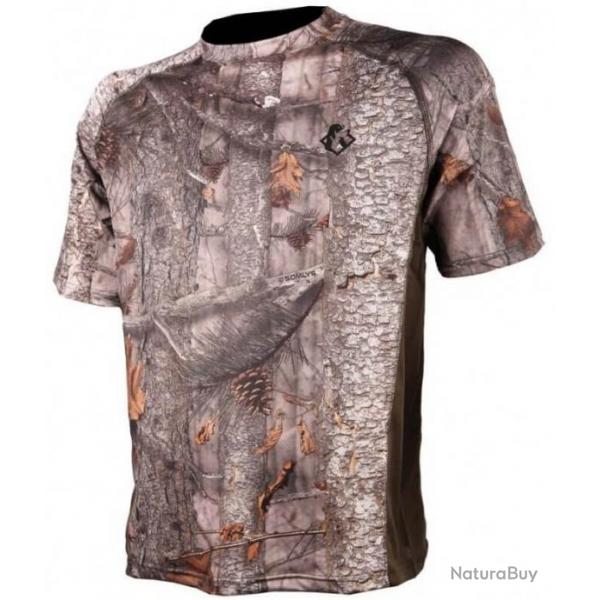 Tee shirt camouflage bois 3DX SOMLYS