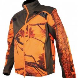 Veste softshell camouflage orange Newtek SOMLYS