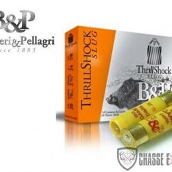 Boite de 10 Balles B&P Big Game Thrill Shock Slug 24Gr Cal 20/70