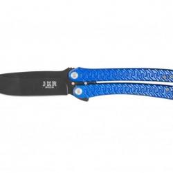 Couteau papillon Joker JKR447 bleu lame 9 cm