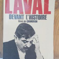 Pierre Laval devant l'histoire par René de Chambron - Editions France-Empire