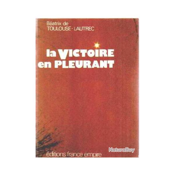 La victoire en pleurant - Batrix de Toulouse Lautrec