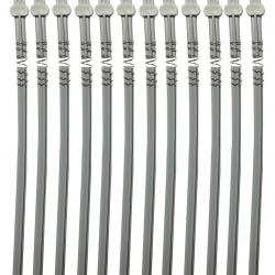 Lot de 12 piquets à ressort pour formes