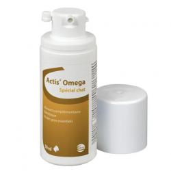 Actis Omega Spécial Chat - Complément Alimentaire Riche en Oméga pour la Santé Féline