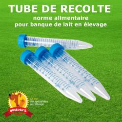 Tube stérile 15ml - Congélation lait collecté