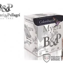25 Cartouches B&P Mygra Colombaccio 36 Gr Cal 12/70 Pb 5.5
